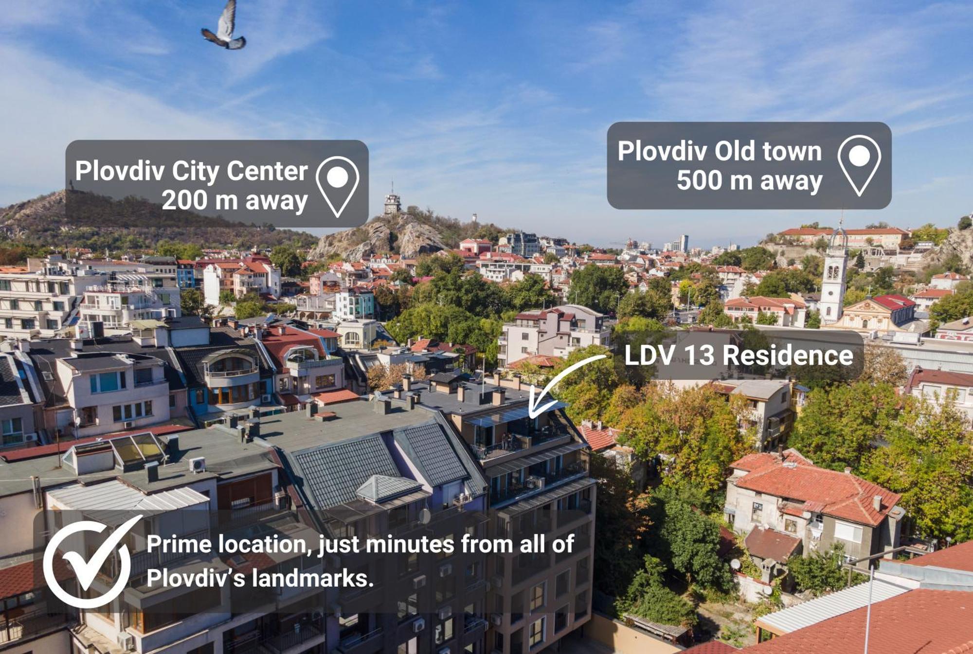 Ldv 13 Apartments Free Private Parking 플로브디프 외부 사진